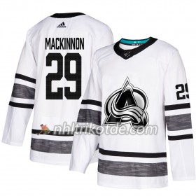 Colorado Avalanche Trikot Nathan MacKinnon 29 2019 All-Star Adidas Weiß Authentic - Herren